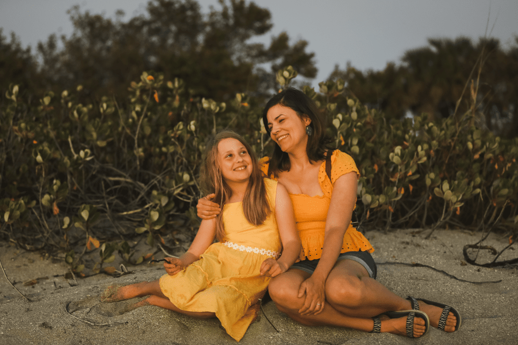 fort myers beach family photography